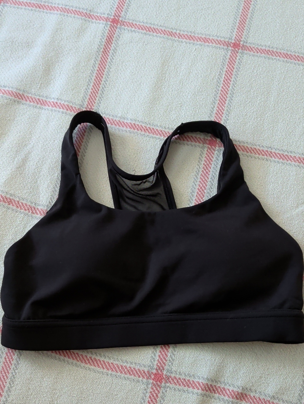 lululemon athletica Black Racerback Sports Bra